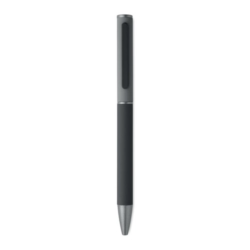 black FILLAN Bolígrafo aluminio reciclado