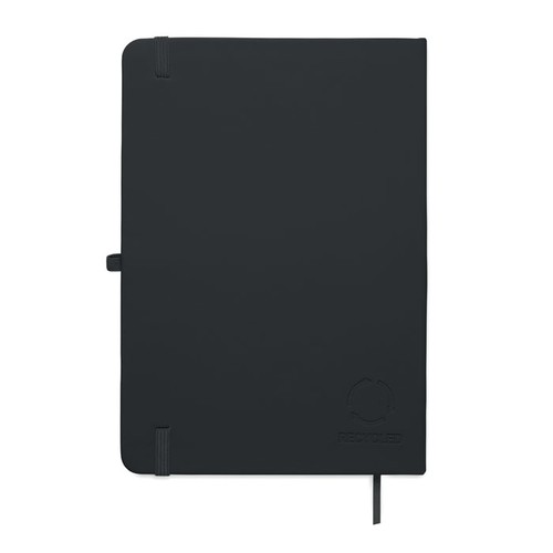 black ARCOPEN Set libreta A5 PU y boligrafo