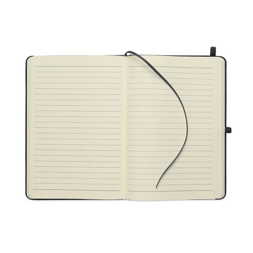 black ARCOPEN Set libreta A5 PU y boligrafo