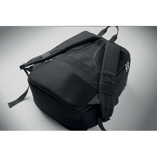 black SALEM Mochila cabina nylon 20L