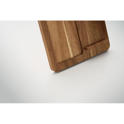madera FINWOOD Marco de acacia y cargador 15W