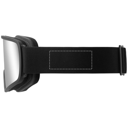 Emplacement de marquage : lunettes de ski, côté 1