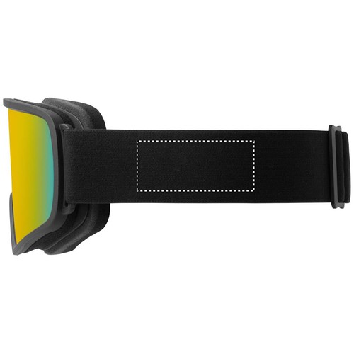 Emplacement de marquage : lunettes de ski, côté 1