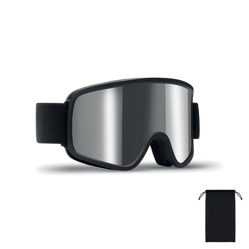 plateado brillante NISEKO Gafas de esquí UV400