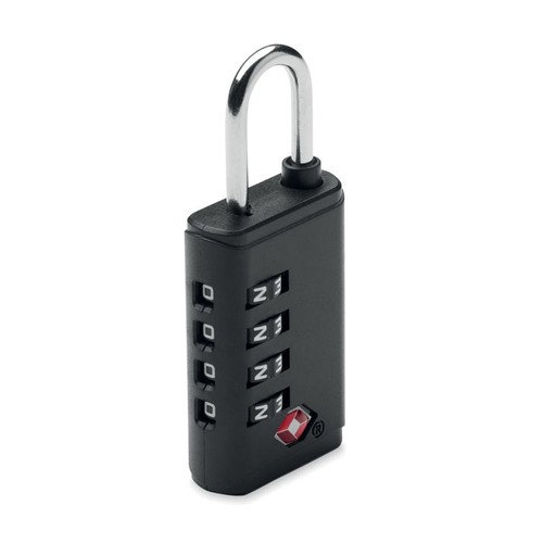 black LOCK Candado TSA 4 dígitos