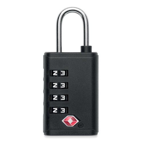 black LOCK Candado TSA 4 dígitos