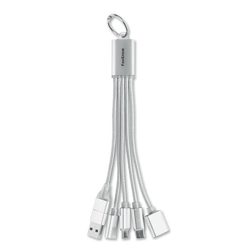 HUBLUE Llavero cable de carga 3 en 1