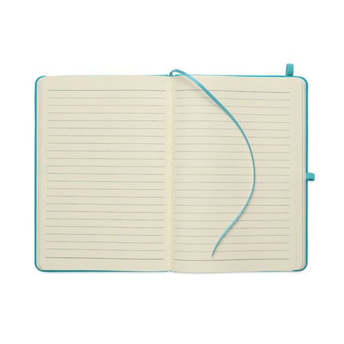 turquesa ARCOLOOP Libreta A5 de PU reciclado