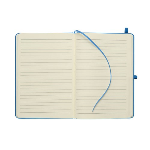 azulón ARCOLOOP Libreta A5 de PU reciclado