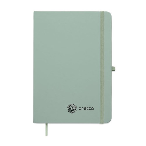 verde menta ARCOLOOP Libreta A5 de PU reciclado