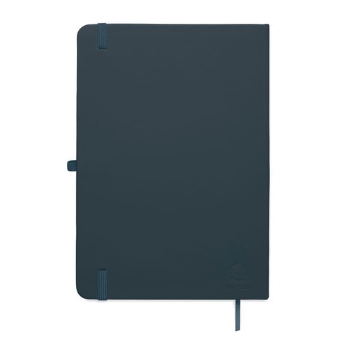 azul marino ARCOLOOP Libreta A5 de PU reciclado