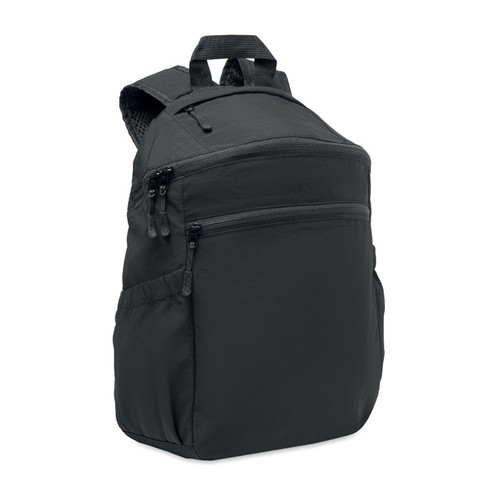 black NEXUS Mochila de nailon ripstop 10L