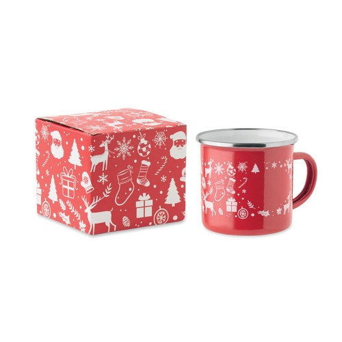 SEASOMEL TAZA ESMALTADA NAVIDAD 300 ML