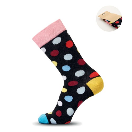 black FUNNY M Calcetines estampados alegres