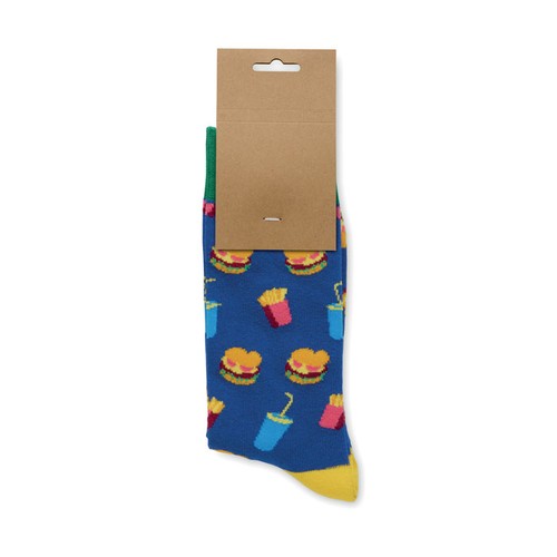 azulón FUNNY M Calcetines estampados alegres