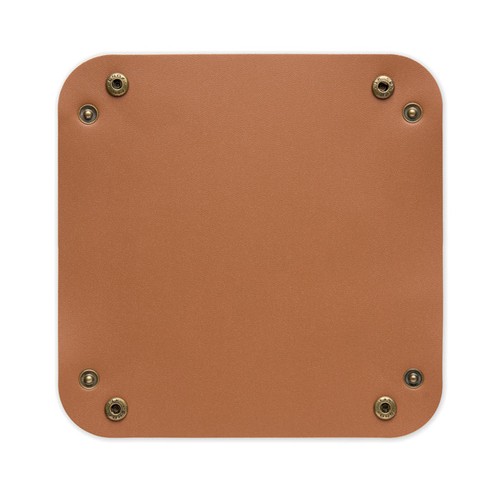 marrón KEYSPOT Bandeja para llaves de PU