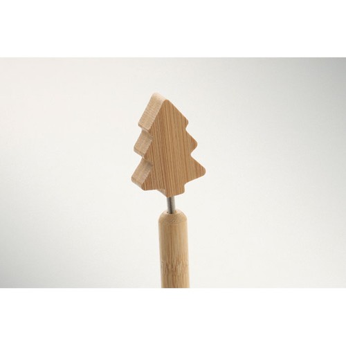 CHRISPEN Bolígrafo bambú árbol Navidad