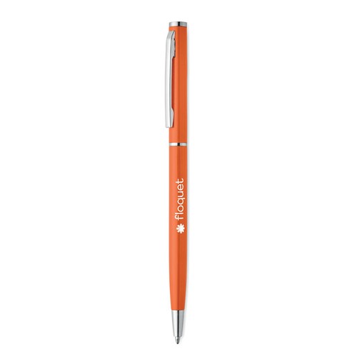 orange NIMES Bolígrafo aluminio reciclado