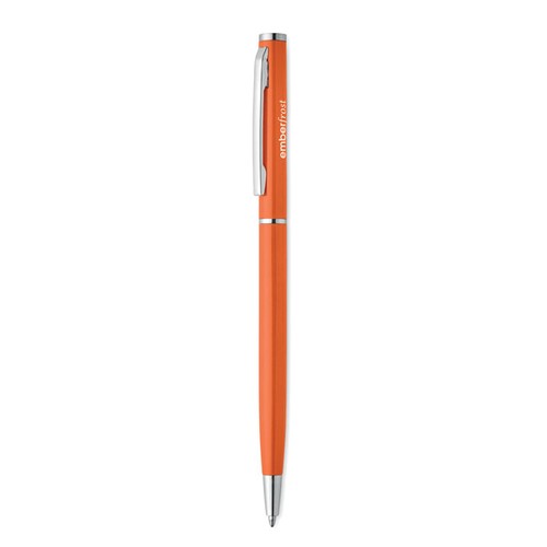 orange NIMES Bolígrafo aluminio reciclado