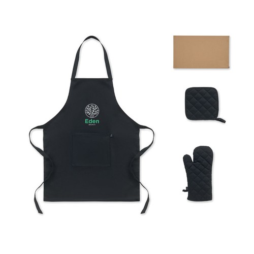 GALA SET Set cocina algodón reciclado