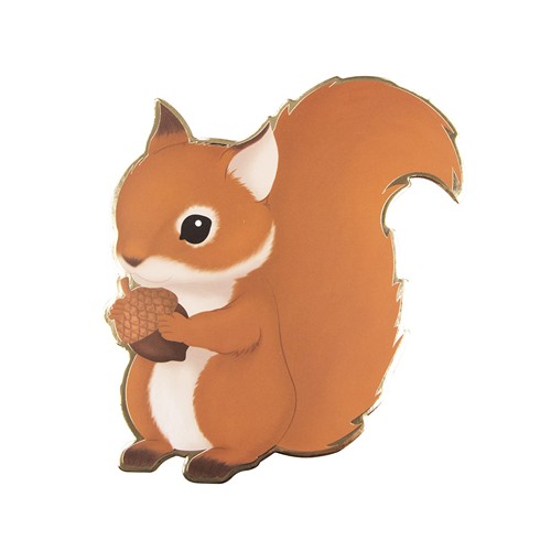 SET DE 8 INVITATIONS WOODLAND