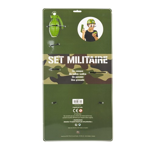 SET MILITAIRE ENFANT 4PCS thumbnail 7
