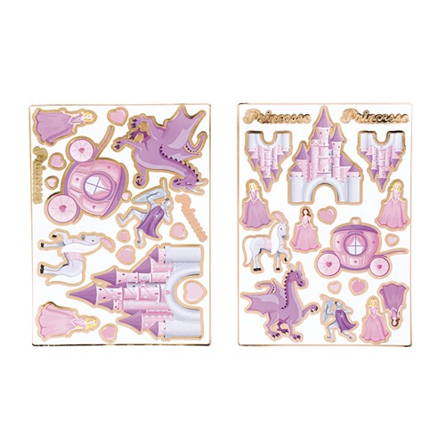 STICKERS PRINCESSE X 35PCS