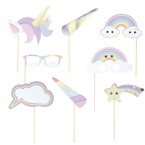 PHOTOBOOTH BABY LICORNE 8PCS thumbnail 11