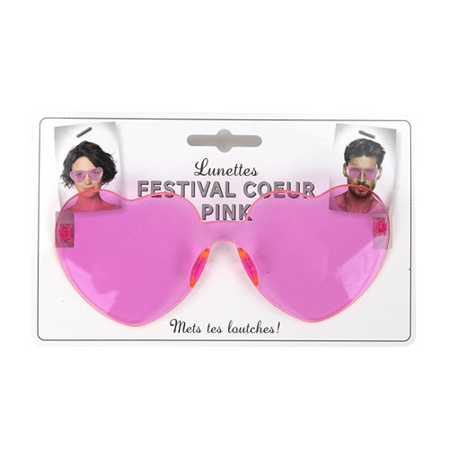 LUNETTES FESTIVAL COEUR ROSE thumbnail 4