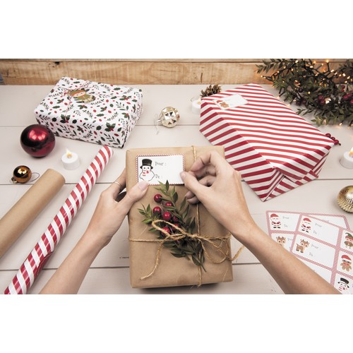 ETIQUETTES CADEAUX ADHESIVES SWEETY XMAS X 12 thumbnail 6