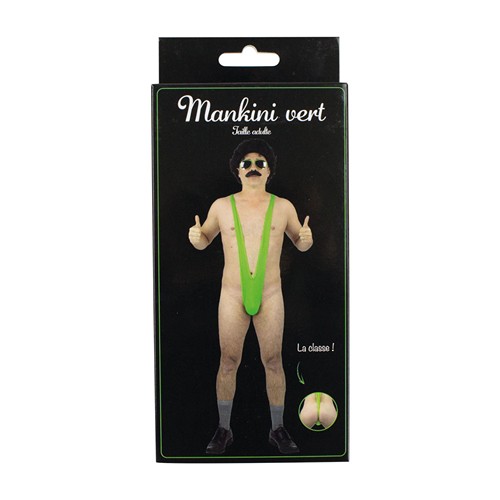 STRING MANKINI VERT thumbnail 4