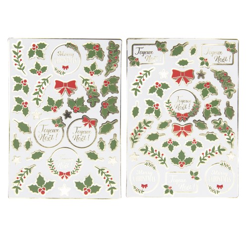 STICKERS HOUX DE NOEL X 70PCS thumbnail 11
