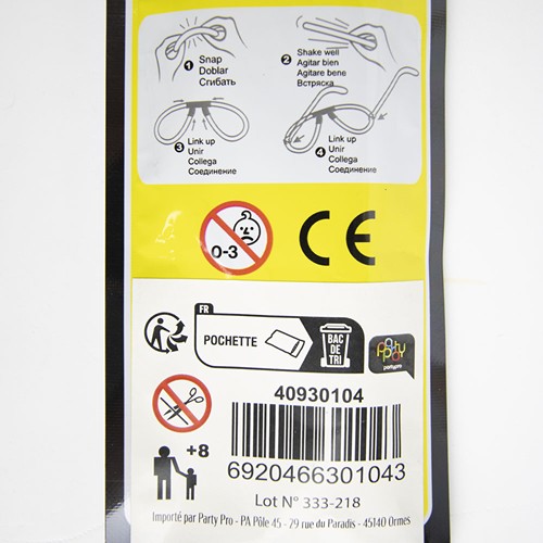 LUNETTES LUMINEUSES FLUO COUL ASS thumbnail 9