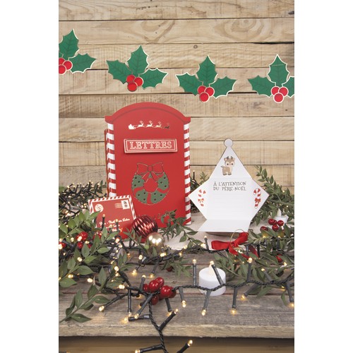 LA BOITE AUX LETTRES DU PERE NOEL ET SES 2 LETTRES SWEETY XMAS thumbnail 4