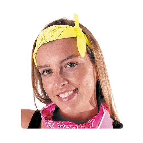 BANDANA NEON JAUNE thumbnail 4
