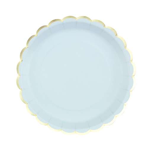 assiettes-festonnees-23cm-bleu-pastel-et-or-x-8-personnalise-701766-194