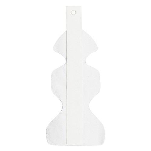 MINI ÉVENTAIL BLANC 20CM