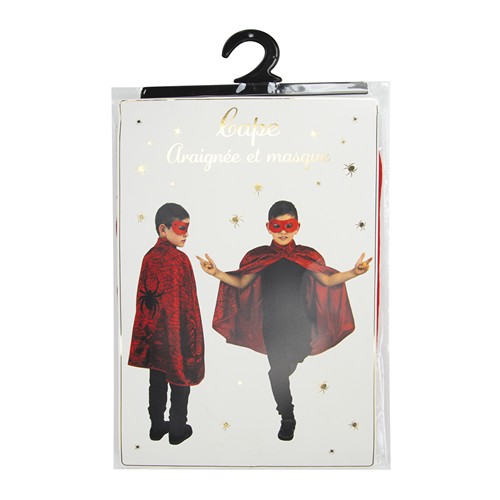 CAPE ARAIGNEE  ENFANT + MASQUE thumbnail 6