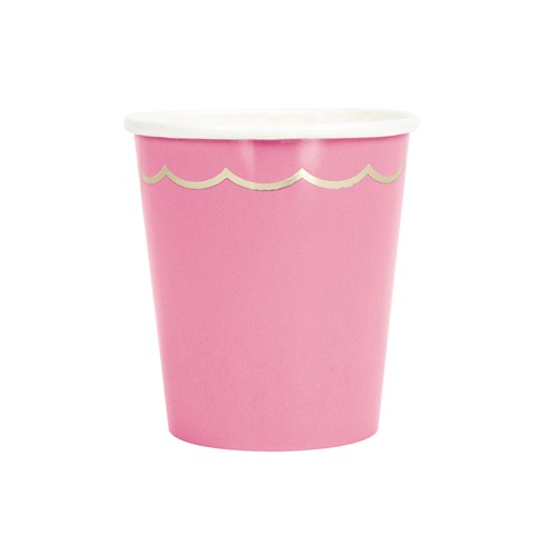 gobelets-festonnes-200ml-rose-neon-et-or-x-8-personnalise-799031-194