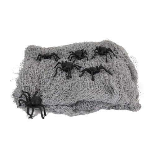 CHEMIN DE TABLE GRIS + 6 ARAIGNEES thumbnail 4