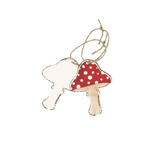 ETIQUETTES CADEAUX CHAMPIGNONS X 10 thumbnail 4