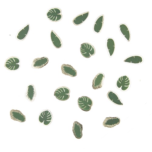 CONFETTIS DE TABLE FEUILLES TROPICALES thumbnail 4