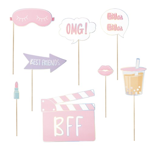 PHOTOBOOTH PYJAMA PARTY 8PCS thumbnail 10