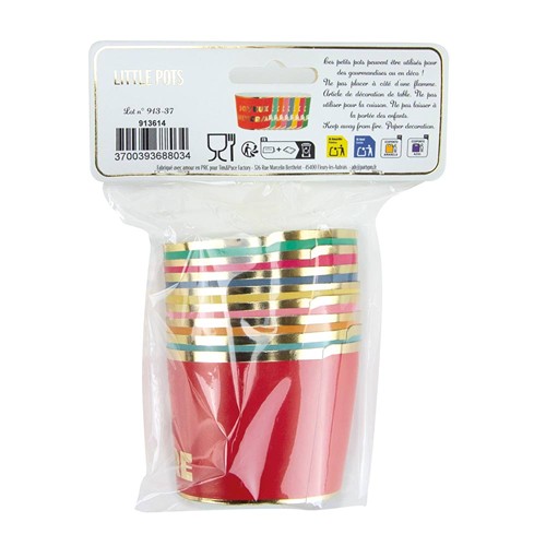 PETITS POTS MULTI JOYEUX ANNIVERSAIRE X 8 thumbnail 10