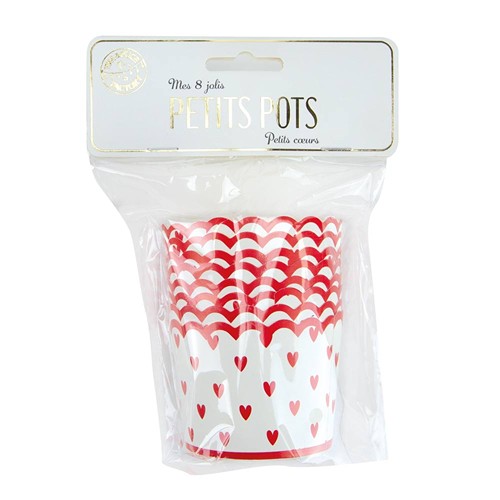 PETITS POTS PETITS COEURS X 8 thumbnail 5