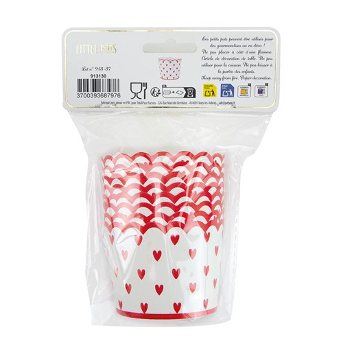 PETITS POTS PETITS COEURS X 8 thumbnail 6