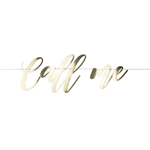 GUIRLANDE LETTRES CALL ME MADAME 1.60M thumbnail 5