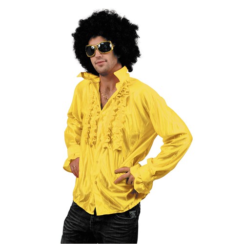 CHEMISE DISCO JAUNE