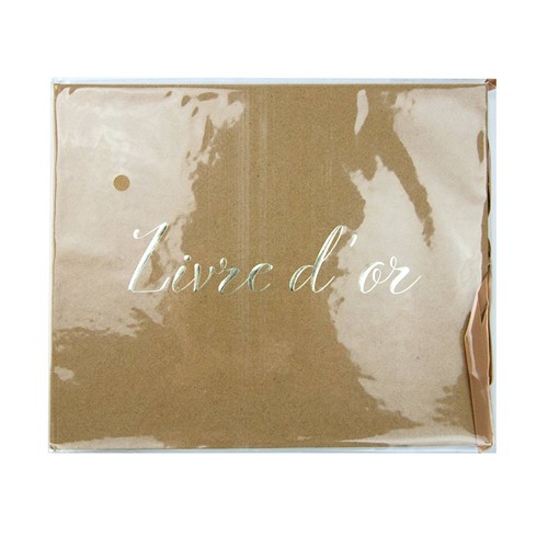 LIVRE D'OR KRAFT ET OR thumbnail 5