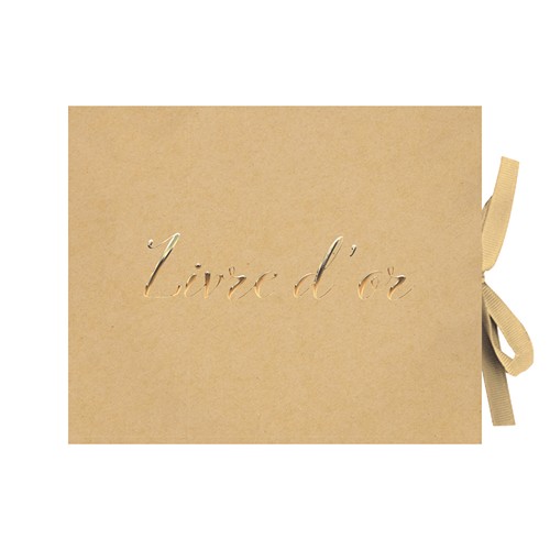 LIVRE D'OR KRAFT ET OR thumbnail 6